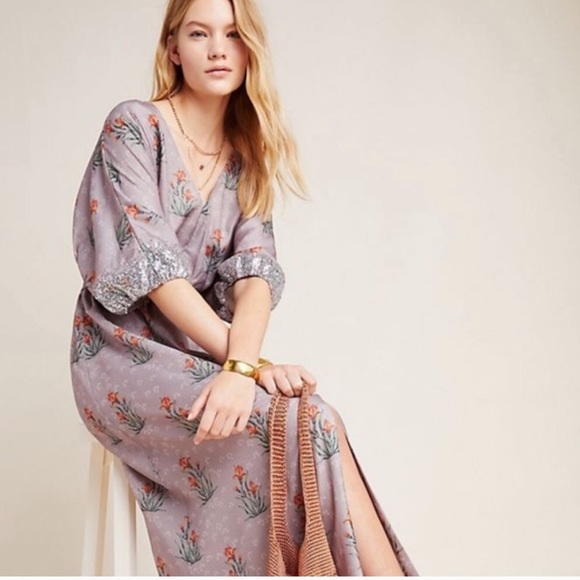 NEW ANTHROPOLOGIE SACHIN + BABI Isolde Maxi Dress - Picture 4 of 12